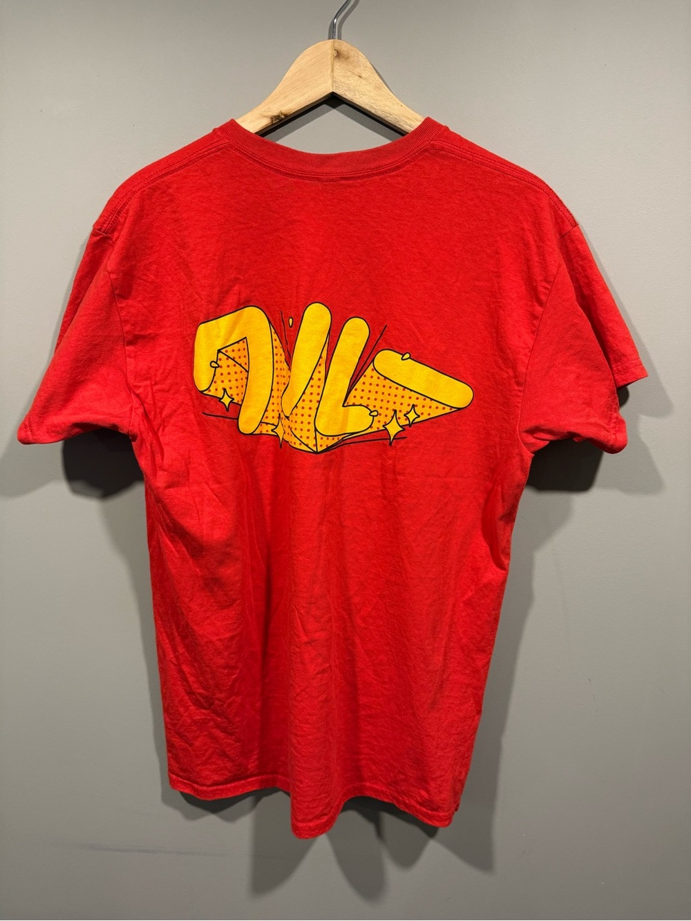 McDonald's Japan Red T-Shirt with Yellow Logo and Black Accents double graphic image 3